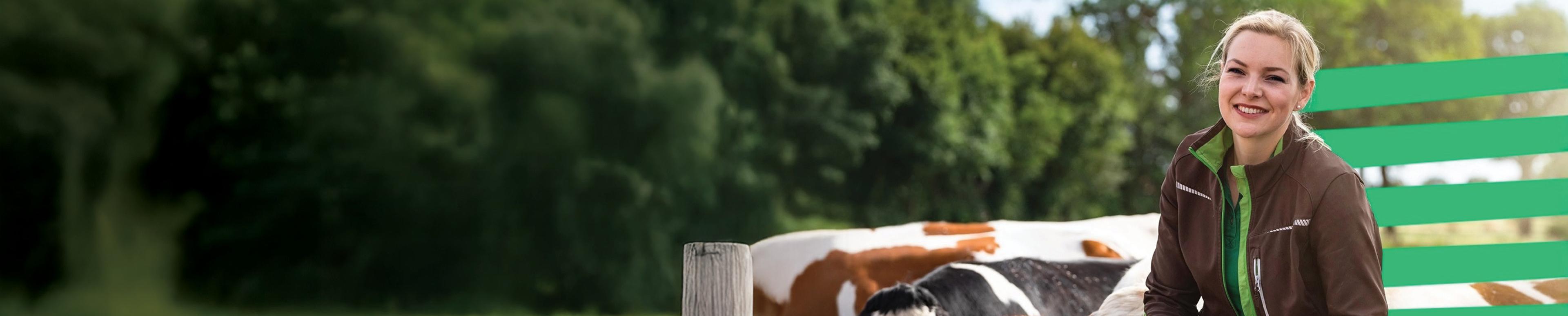 portrait of a woman farmer