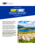 cover of the factsheet including text and picture of a village