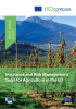 report cover showing an apple orchard in a mountain landscape